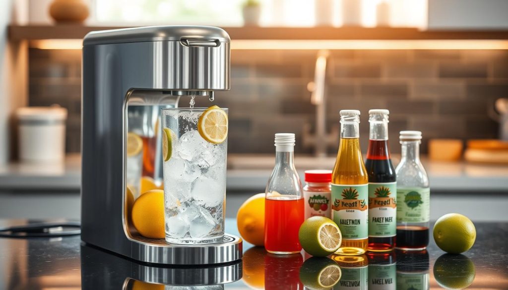 DIY carbonated water using home soda makers