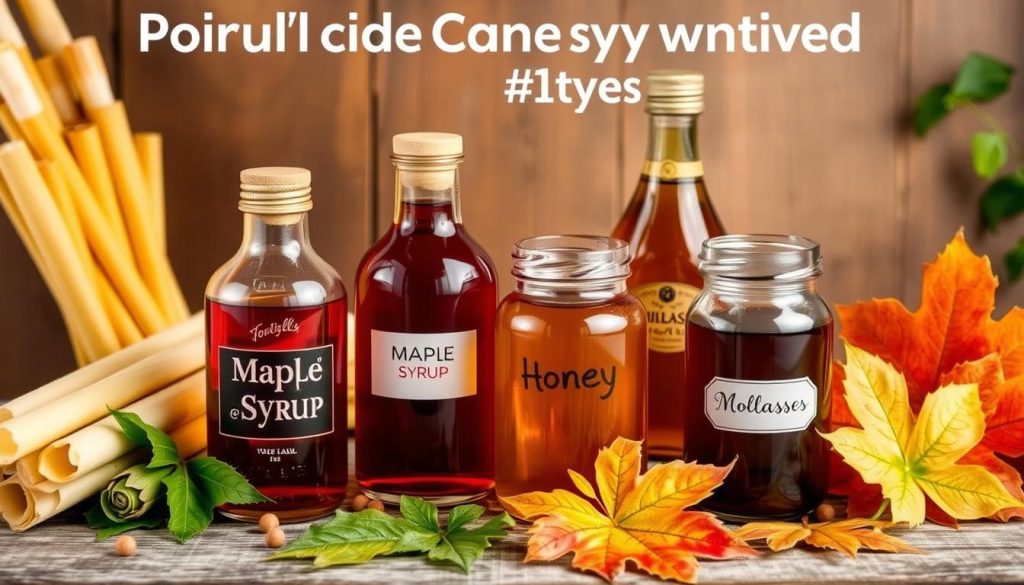 Popular cane syrup alternatives