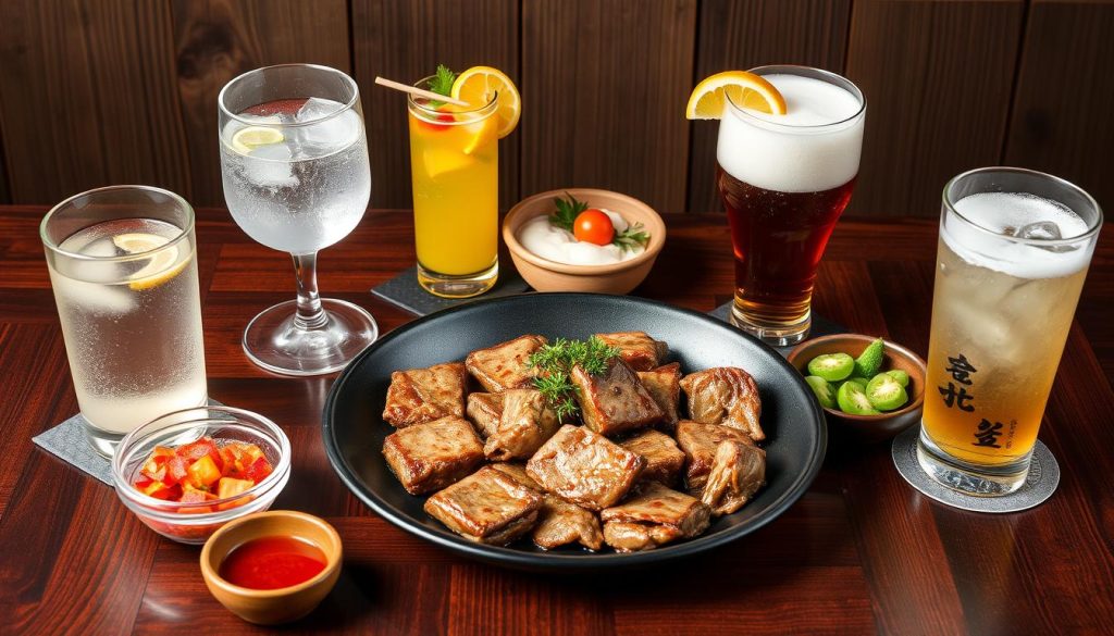 beverages with bulgogi