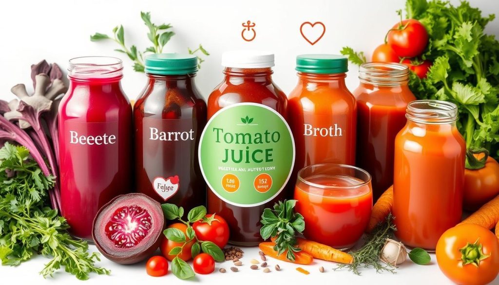 Health considerations for tomato juice substitutes