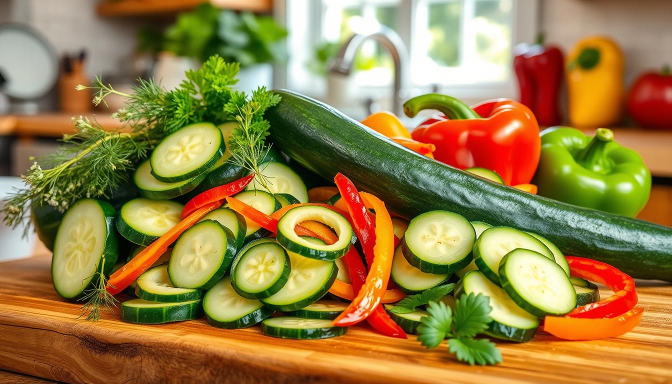 Persian cucumber substitute