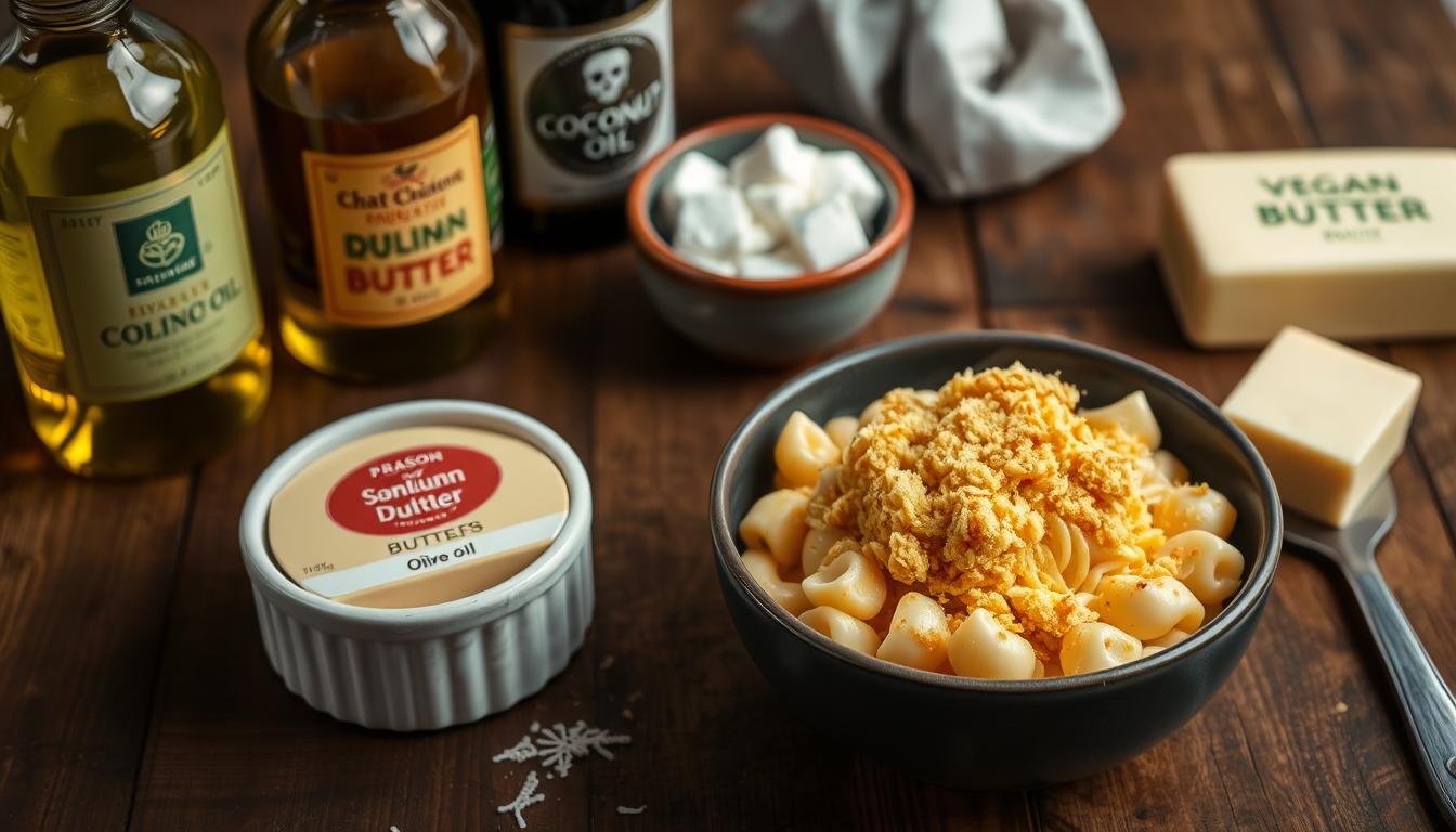 butter substitute in mac and cheese