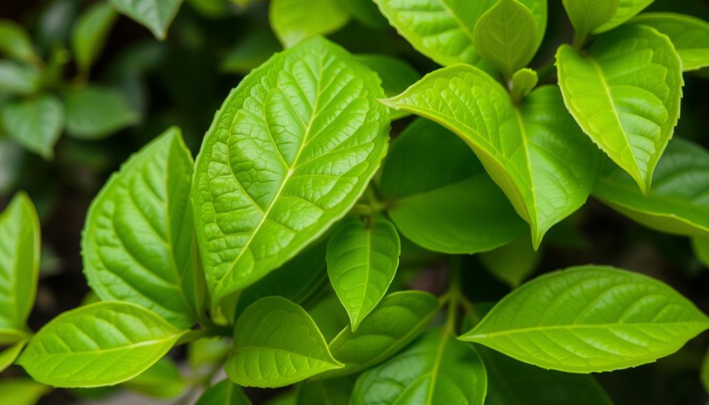 characteristics of kaffir lime leaves