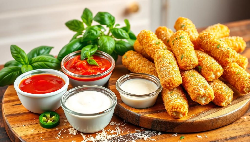 flavor combinations for mozzarella sticks