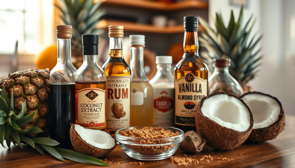 non-alcoholic substitutes for rum extract