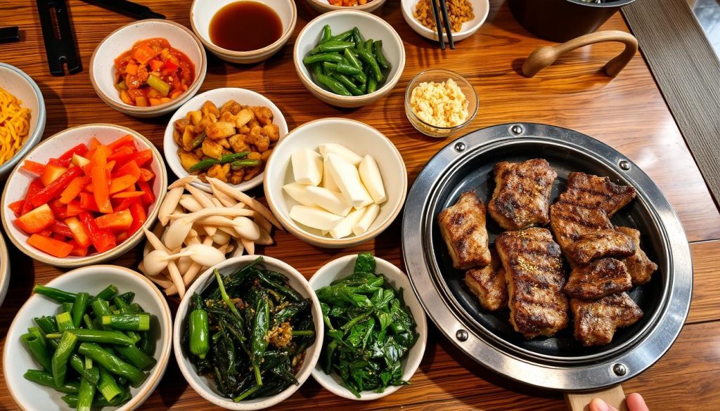 popular side dishes with bulgogi