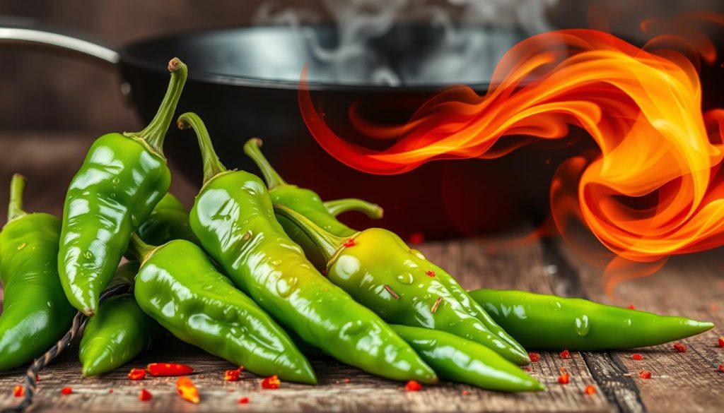 shishito pepper flavor and heat characteristics