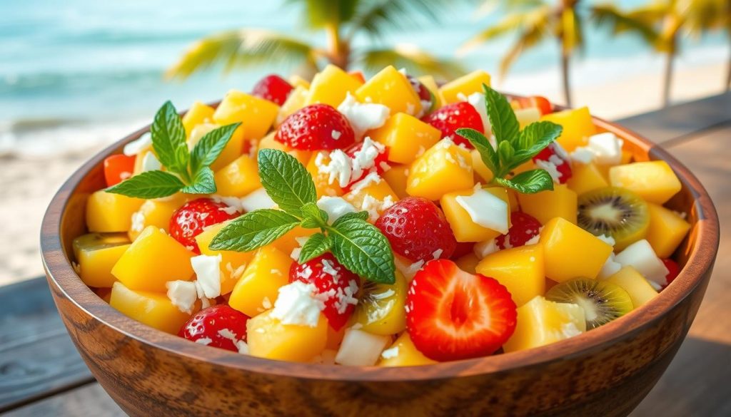 tropical fruit salad