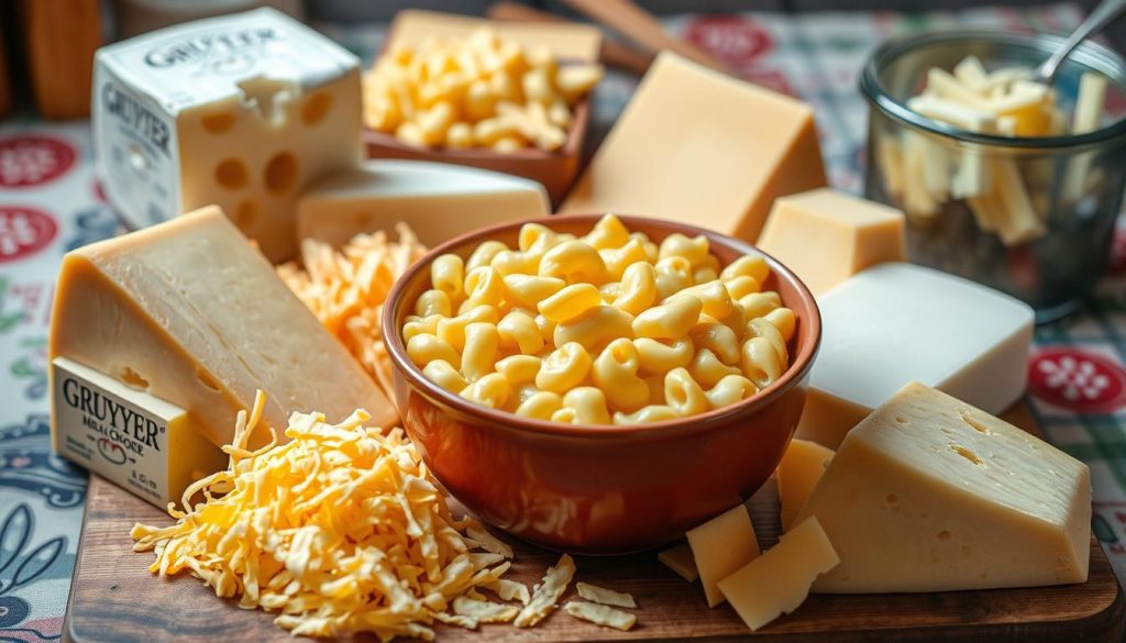 choosing cheese substitutes in mac and cheese